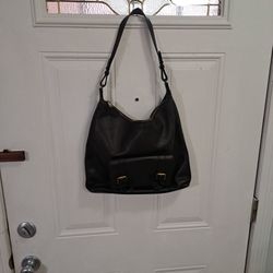 FOSSIL Black Purse Leather 15Lx12H
