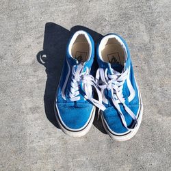 Blue Vans Like New