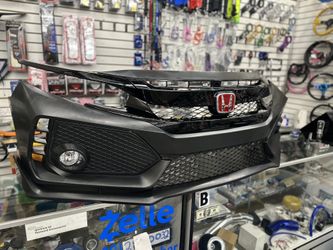 2016-2018 HONDA CIVIC FRONT BUMPER TYPE R CONVERSION FIT SEDAN HATCHBACK COUPE unpainted
