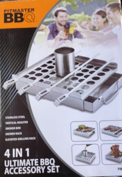 BBQ  4-piece Accessory Set