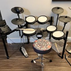 Simmons Titan 50 B-EX Expanded Electronic Drum Kit With Mesh Pads & Bluetooth