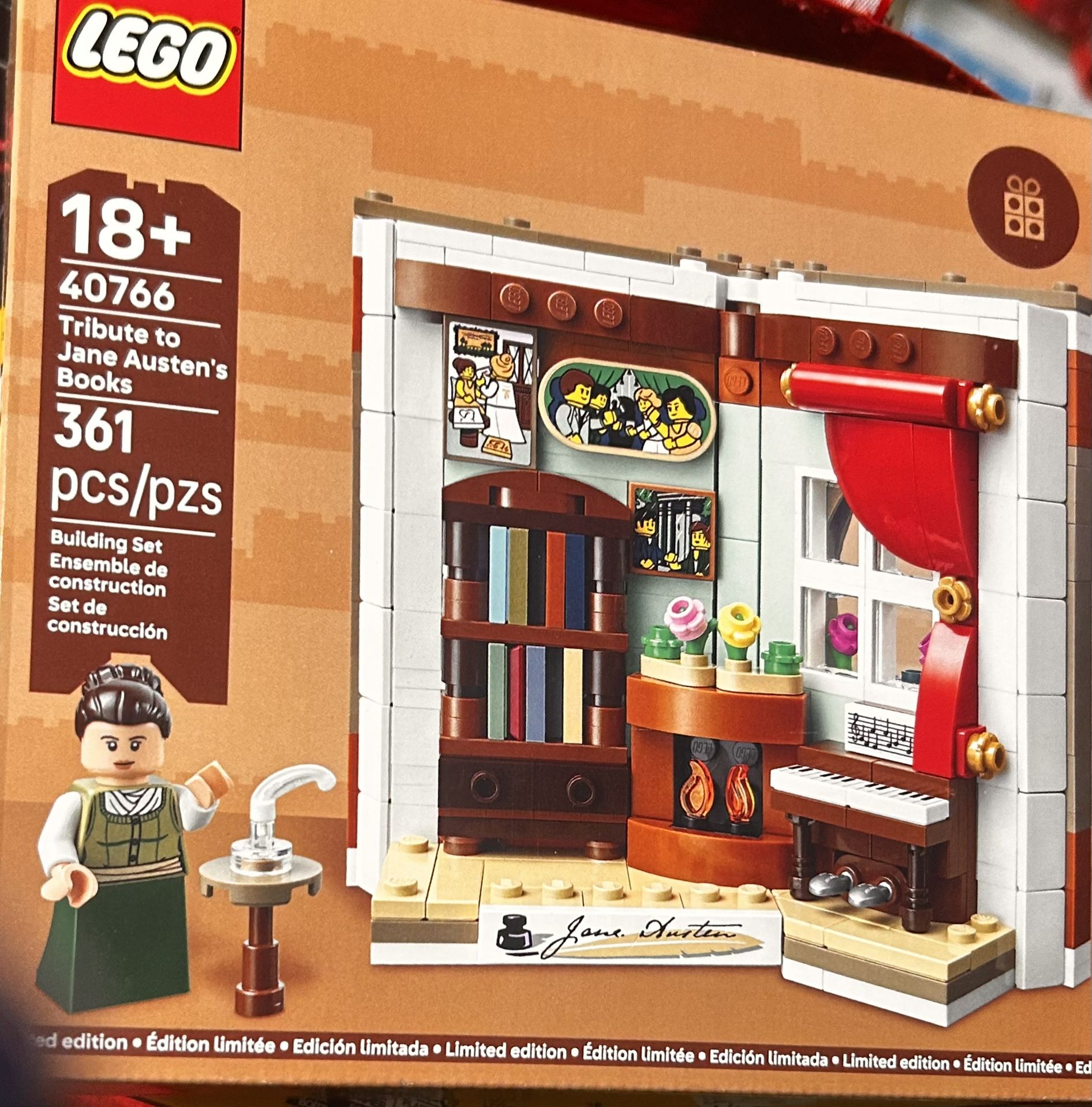 Tribute To Jane Austen's Books Lego Set 40766-1