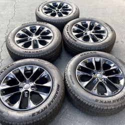 20” Jeep Wrangler High Altitude Black New Wheels & Tires 💥💥💥