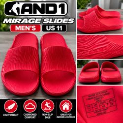 AND1 Mirage Slides Men's Size 11