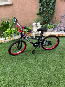 Schwinn Falcon Kids Bike Black and Red 18” wheel