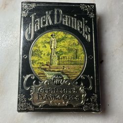 Jack Daniel’s Gentlemen's Playing Cards Edition Was Released In 1972 Unopened 1