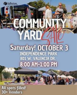 Community Yard Sale