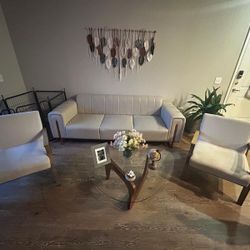 2 Sofá, 2 Armchair, 1 Table T 