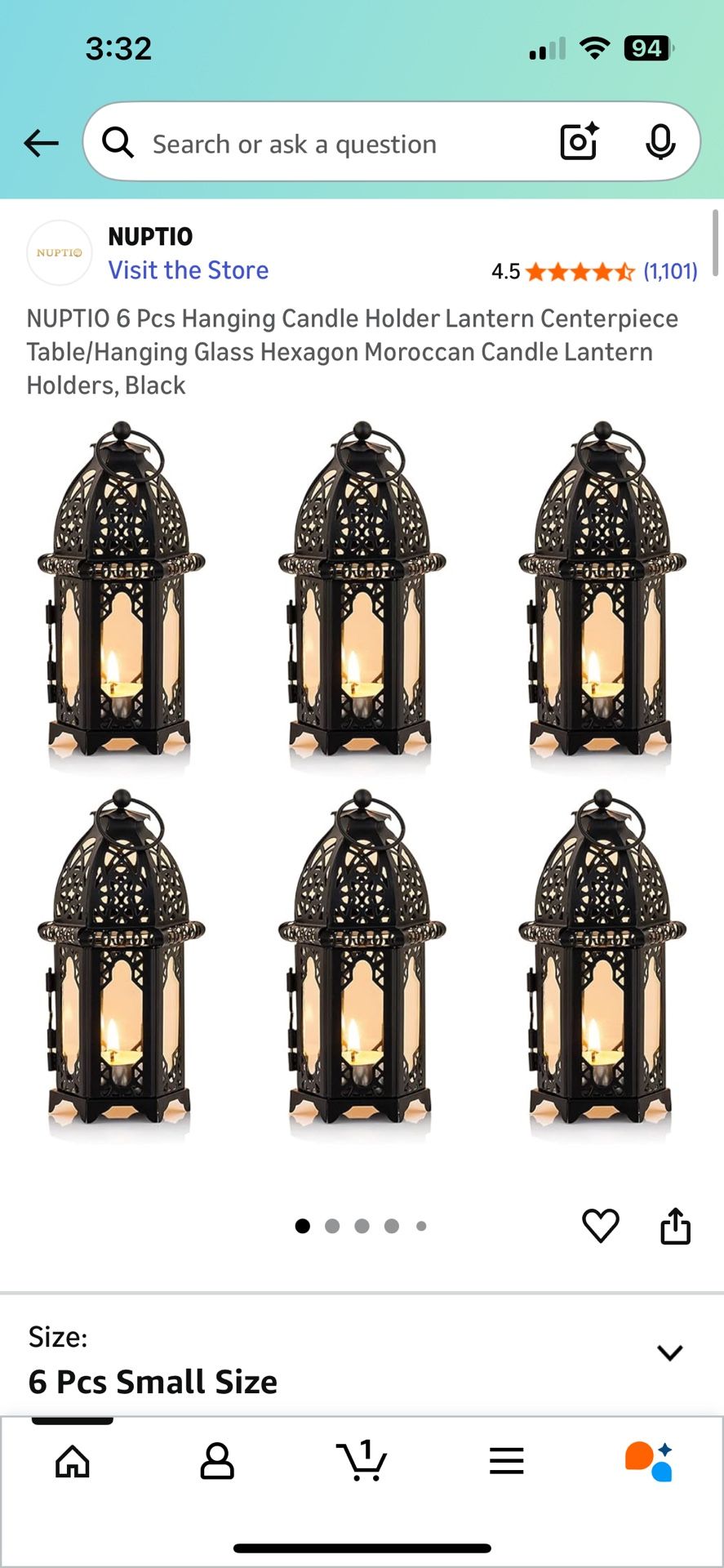 Mini Decorative Lanterns