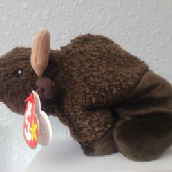 Ty Beanie Baby Roam The Buffalo 