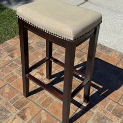 Fancy Wooden Bar Stool