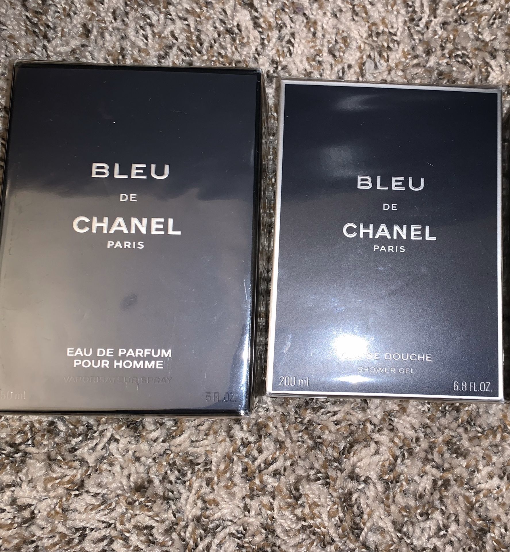 Bleu Chanel Colognes & Shower Gel PRICES IN DESCRIPTION & FIRM