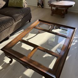 Coffee Table With Glass Top