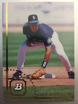 Alex Rodriguez Rookie Baseball Card
