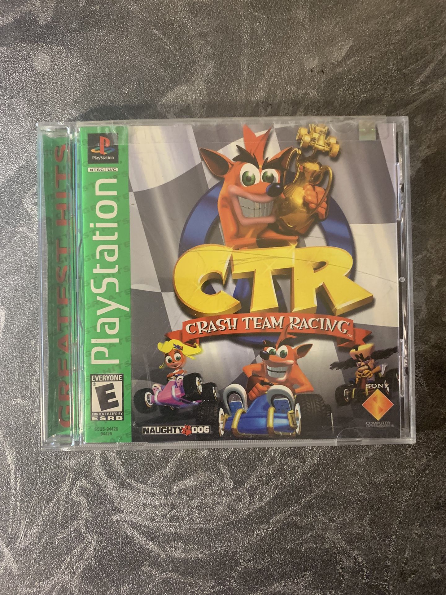 CTR Crash Team Racing Greatest Hits For PlayStation 1