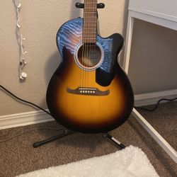 Acoustic Guitar w/ Stand