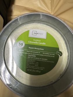 Outdoor Citronella Candles