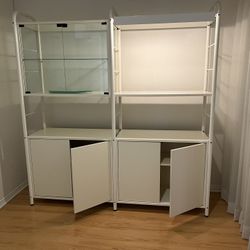 IKEA Bookcase with Showcase Lighting 