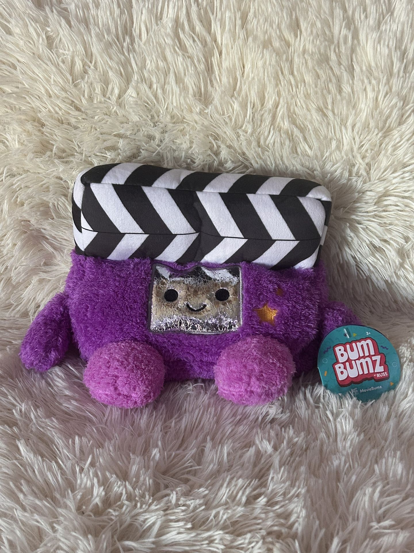 Bumbumz By Russ Movie Bumz Connie Purple #166 New With Tags