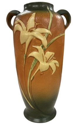 Roseville Zephyr, Lilly floor vase