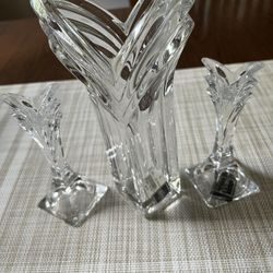 It’s A Beautiful Three Pieces Set Candle Holder From MIKASA Never Been Used 