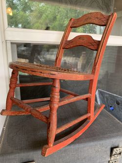Vintage Rocking Chair For A Doll