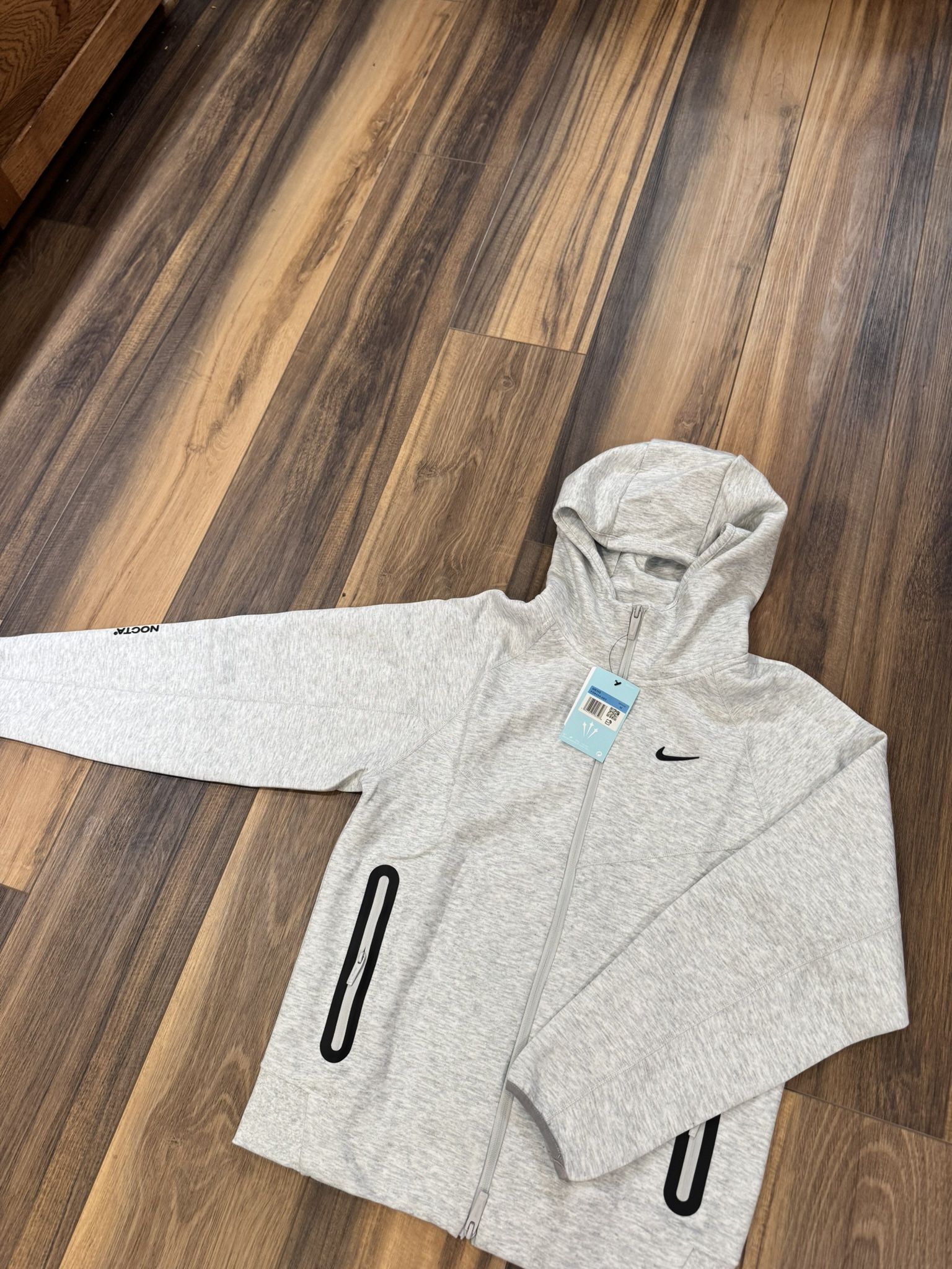 Grey Nocta Nike tech Fleece
