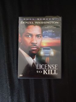 3/$10 🌟 License to Kill DVD Movie With Denzel Washington