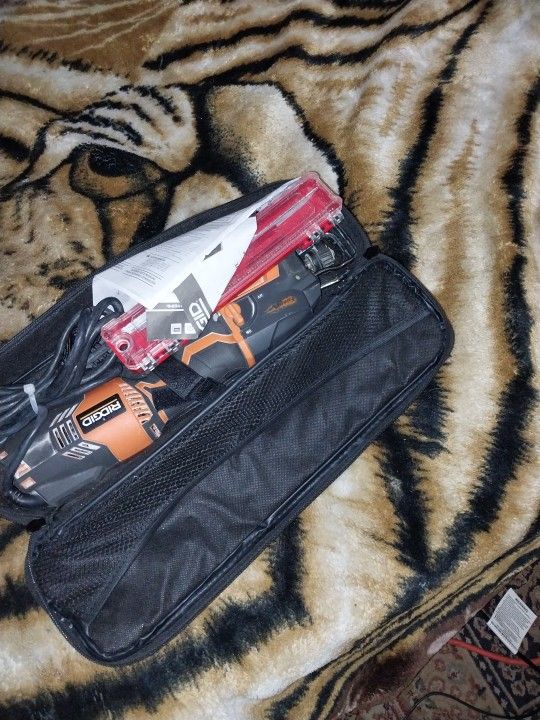 Ridgid Sawzall With Brand New Blades
