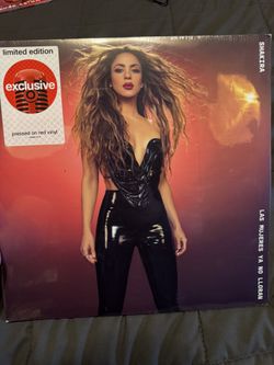 Shakira - Las Mujeres Ya No Lloran Target Exclusive Red Vinyl (SEALED)