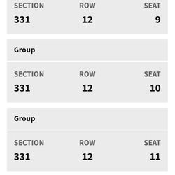 San Diego FC Vs Real Salt Lake (3/22/26)  4 Tickets And Parking 