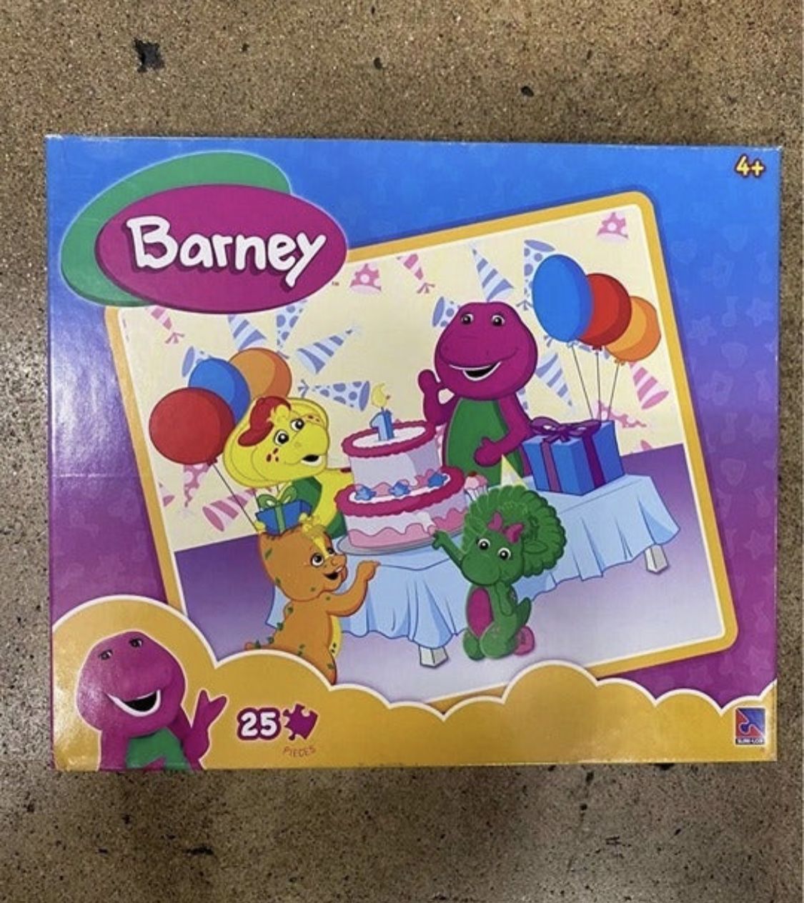 Barney 25 piece puzzle