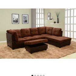 brown couch 