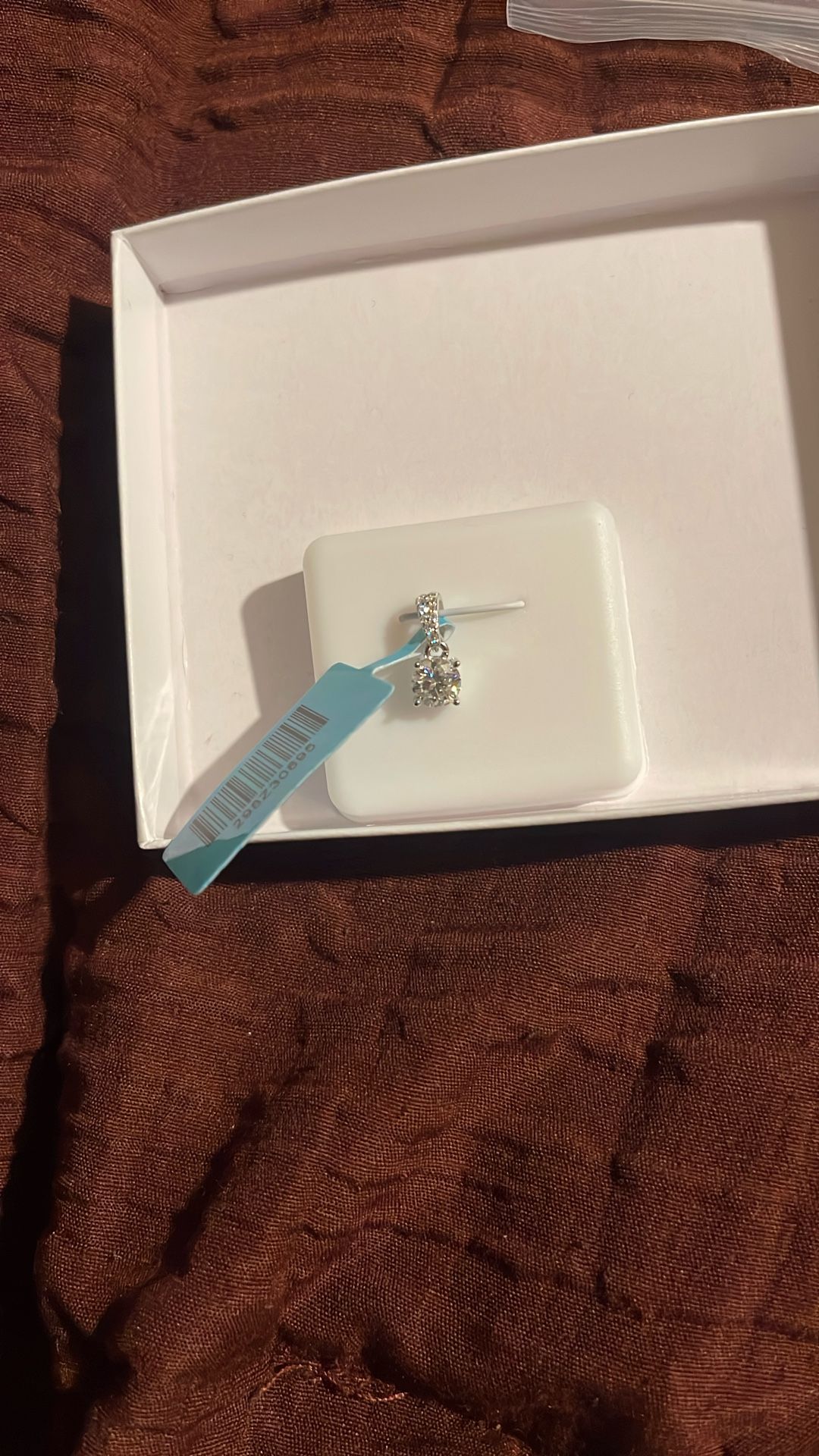 Moissanite Solitaire Pendant