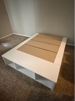 Queen Size Storage Bed  $200 OBO