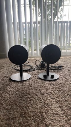 LIKE NEW, RAZER, RGB Lighting Speakers Razer Nommo Chroma Pc Gaming RGB Dual Speakers Rear Facing Ports Black Gaming Speakers