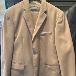 Tan suit 3 piece