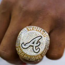 Braves world series ring 