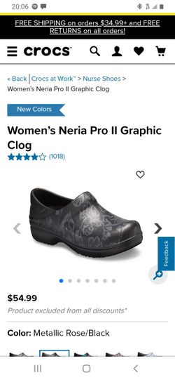 Crocs Neria Pro nursing shoes