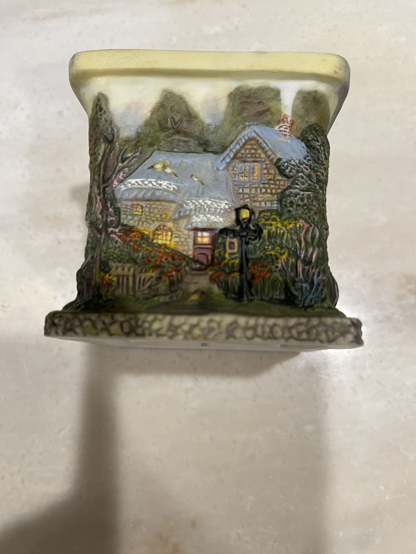 THOMAS KINKADE CANDLE HOLDER
