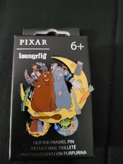 Loungefly Disney Pixar Character  Enamel Pin - Remy