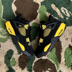 Jordan Black Thunder 4s Size 8.5 No Box