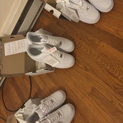 Airforce 1s All White