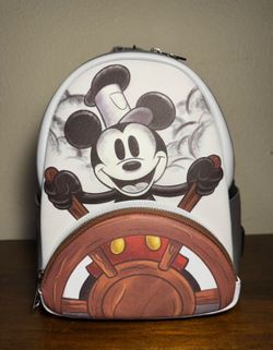 Loungefly Disney Steamboat Willie Mini Backpack - BoxLunch Exclusive