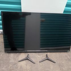 Flat Screen 39" Vizio And 42" TCL Smart Television W/ Stand W/ Remote