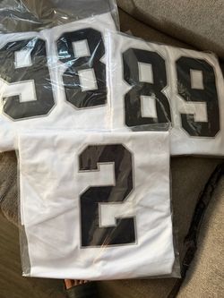 Raiders jerseys small thru 3xxx