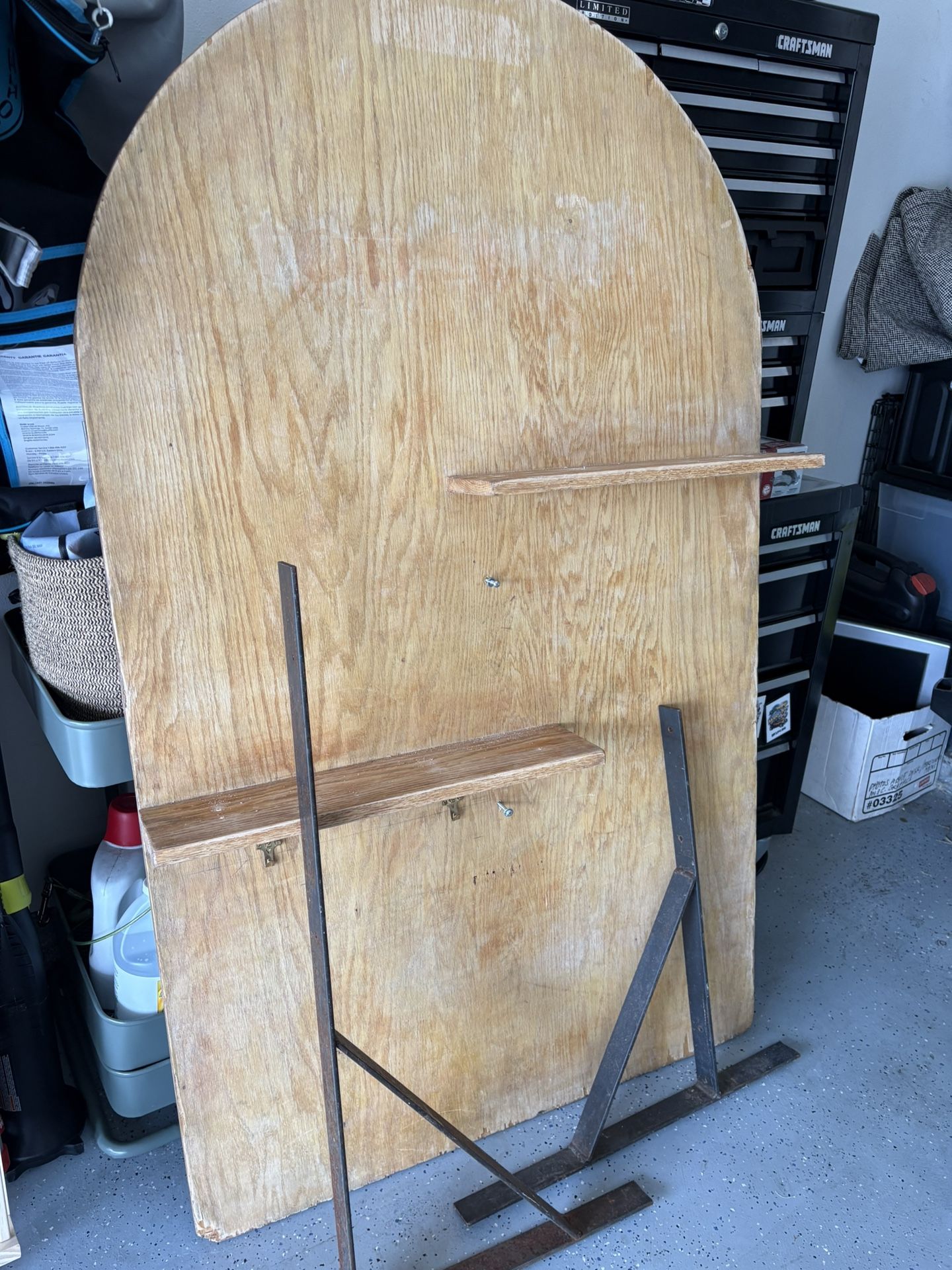 Vendor Or Photo Display Shelf With Stands 