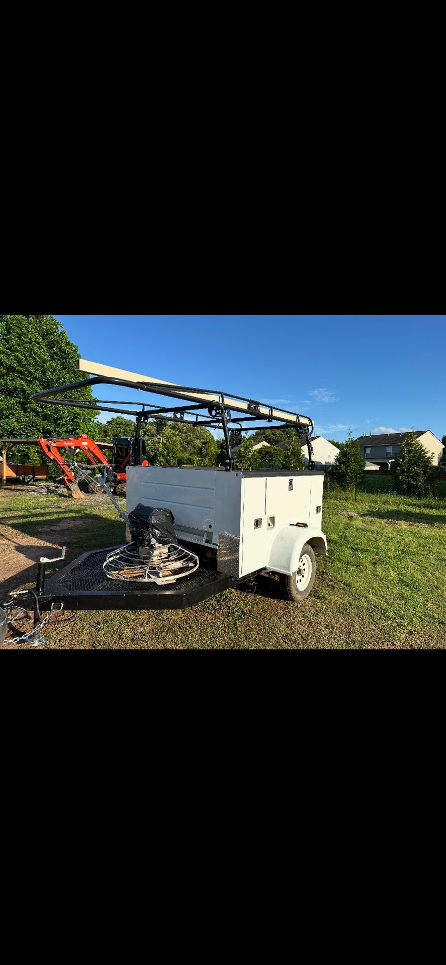 Costum Trailer For Concrete Equipments 