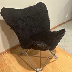 Mongolian Butterfly Chair, Black