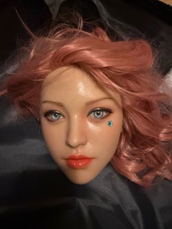 Full Silicone Mannequin Head – Soft & Realistic